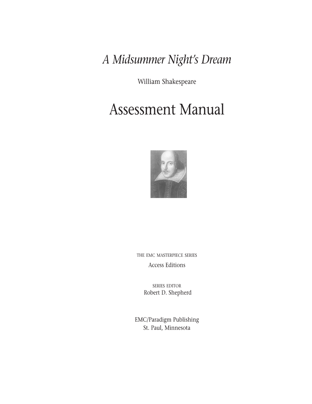 A Midsummer Night's Dream Assessment Manual.Pdf