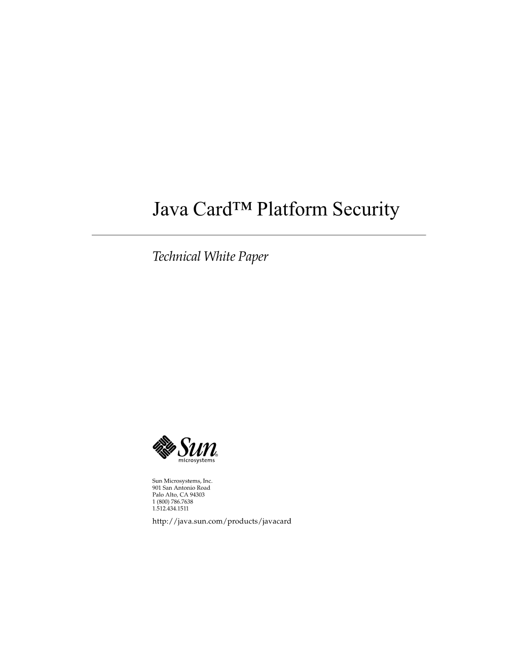 Java Card Platform Security Enhancements