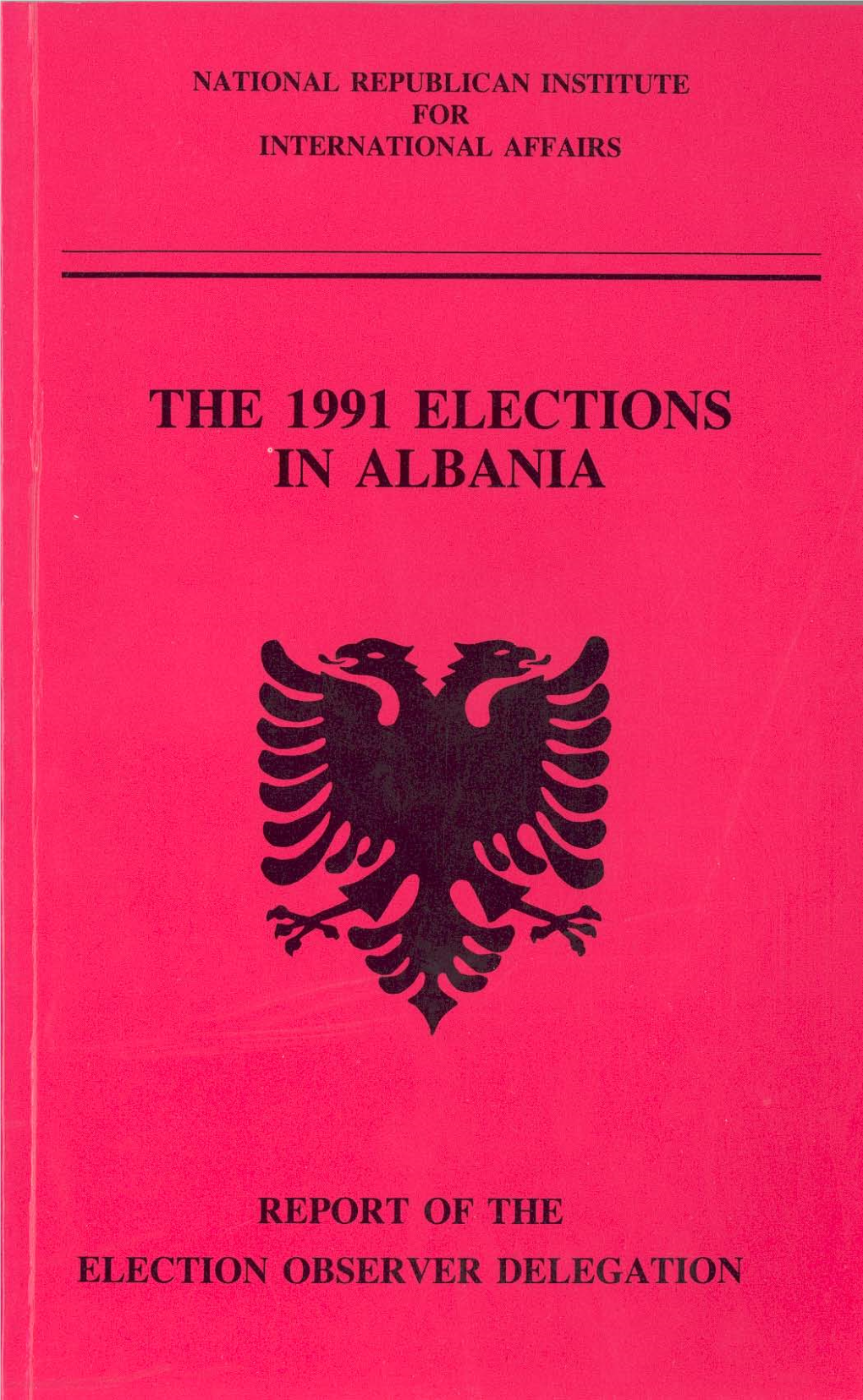 Albania's 1991 Parliamentary Elections