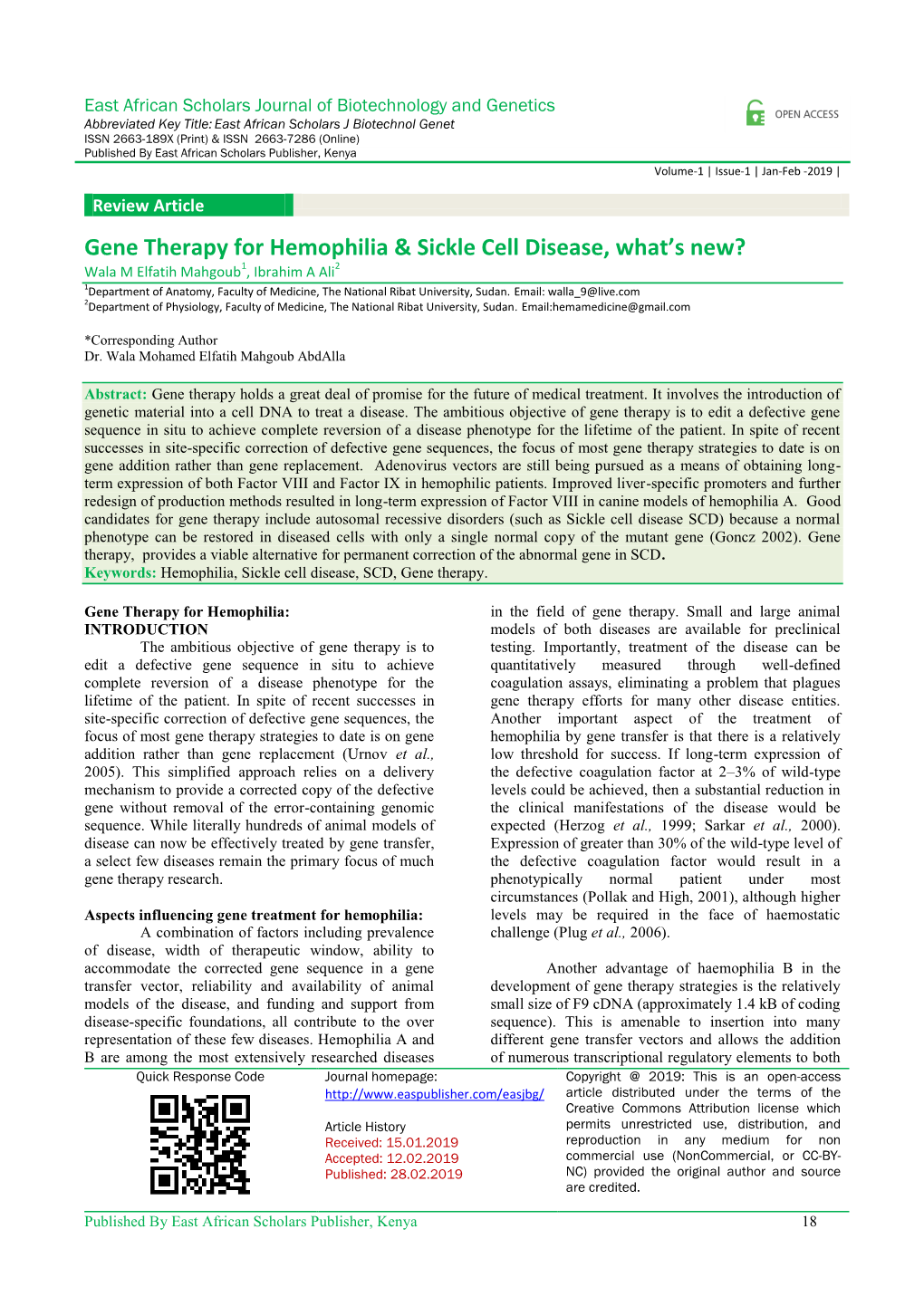 Gene Therapy for Hemophilia & Sickle Cell Disease, What's New?