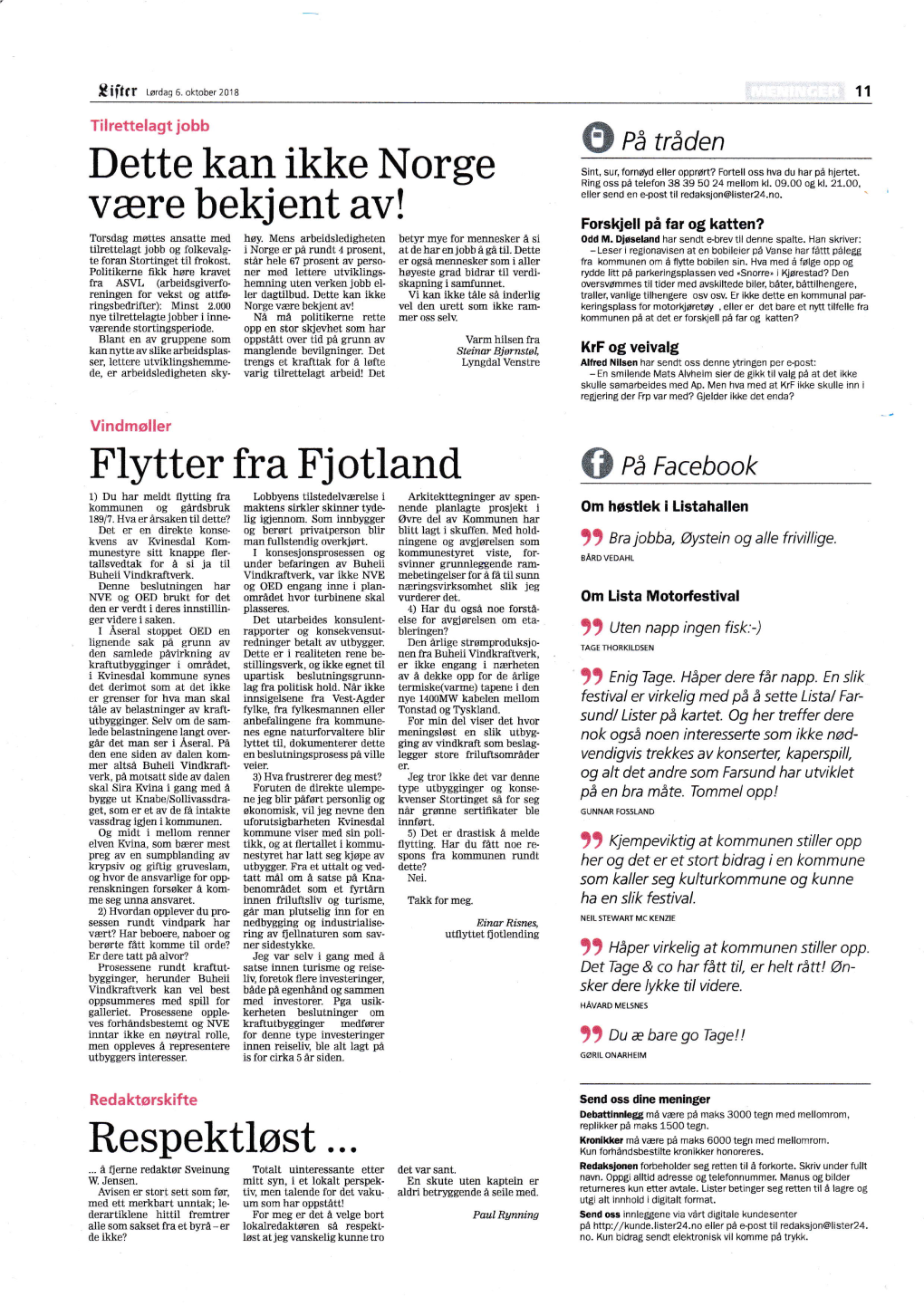 Flytter Fra Fjotland