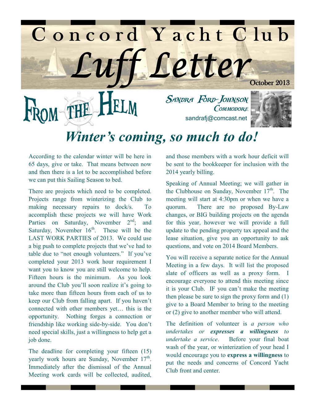 Luff Letter Editor As Well