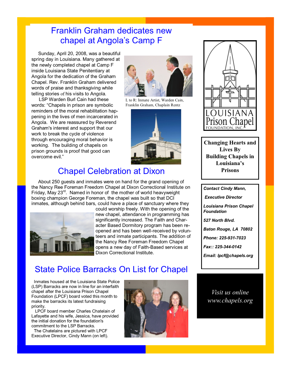 2008 Newsletter