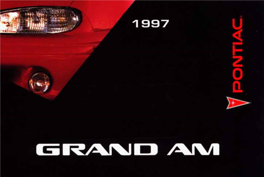 The 1997 Pontiac Grand Am Owner's Manual
