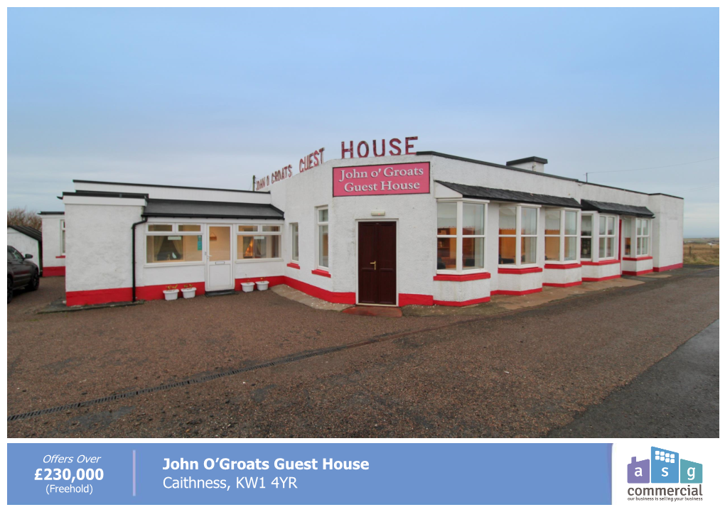 John O'groats Guest House