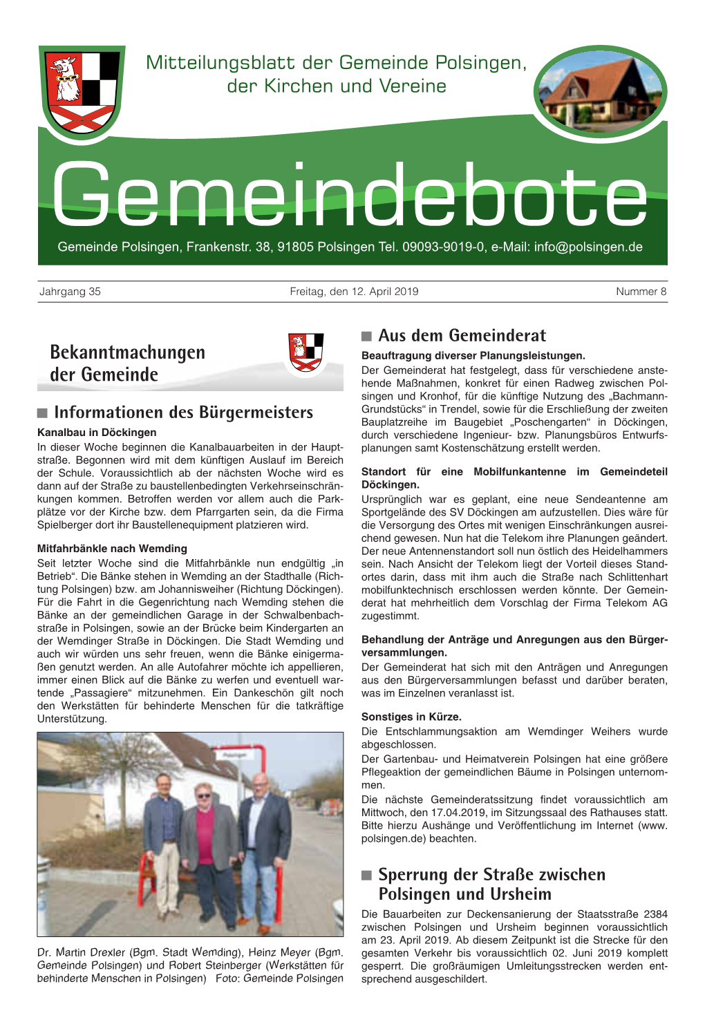 Gemeindebote 12042019.Pdf