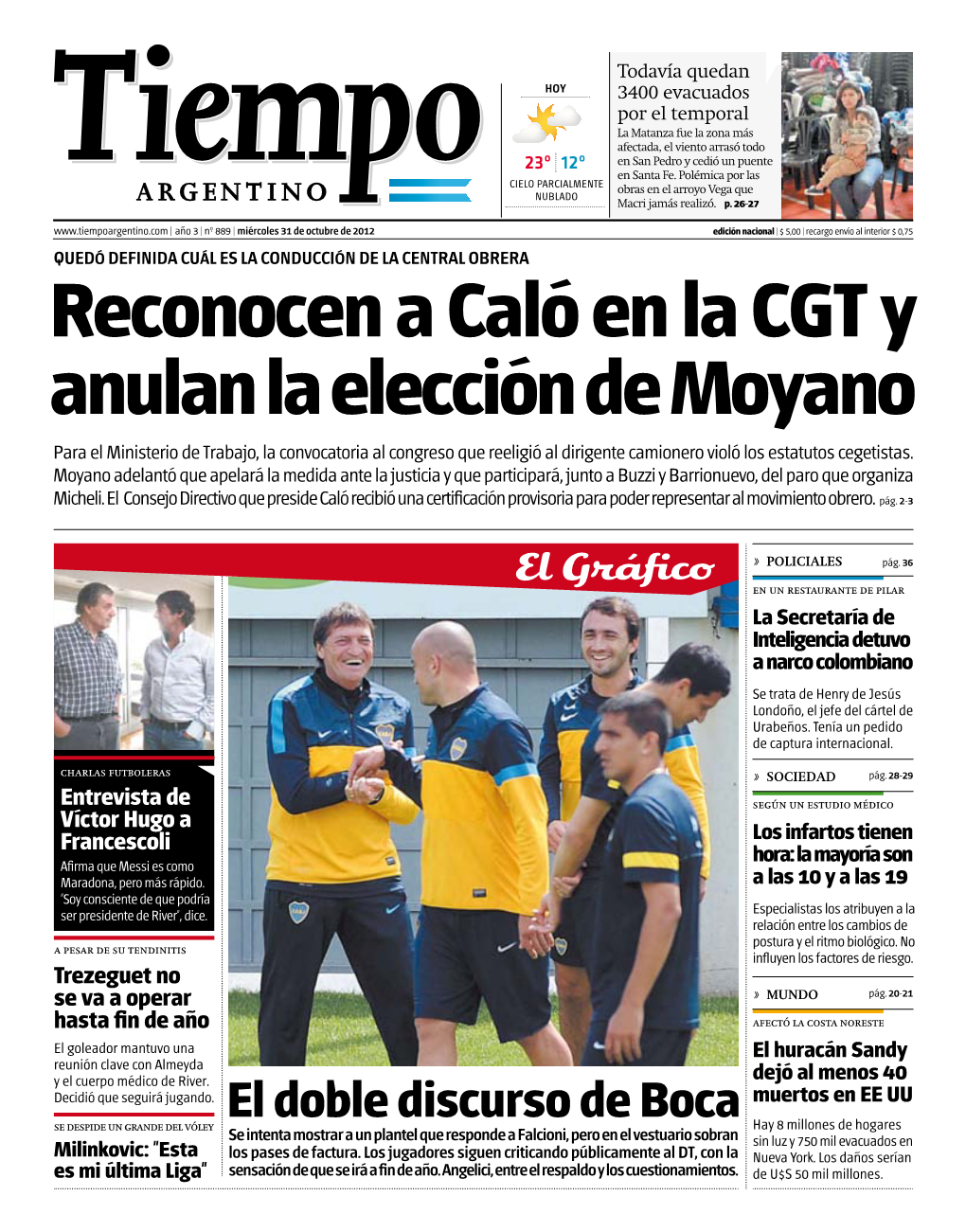 Reconocen a Caló En La CGT Y Anulan La Elección De Moyano