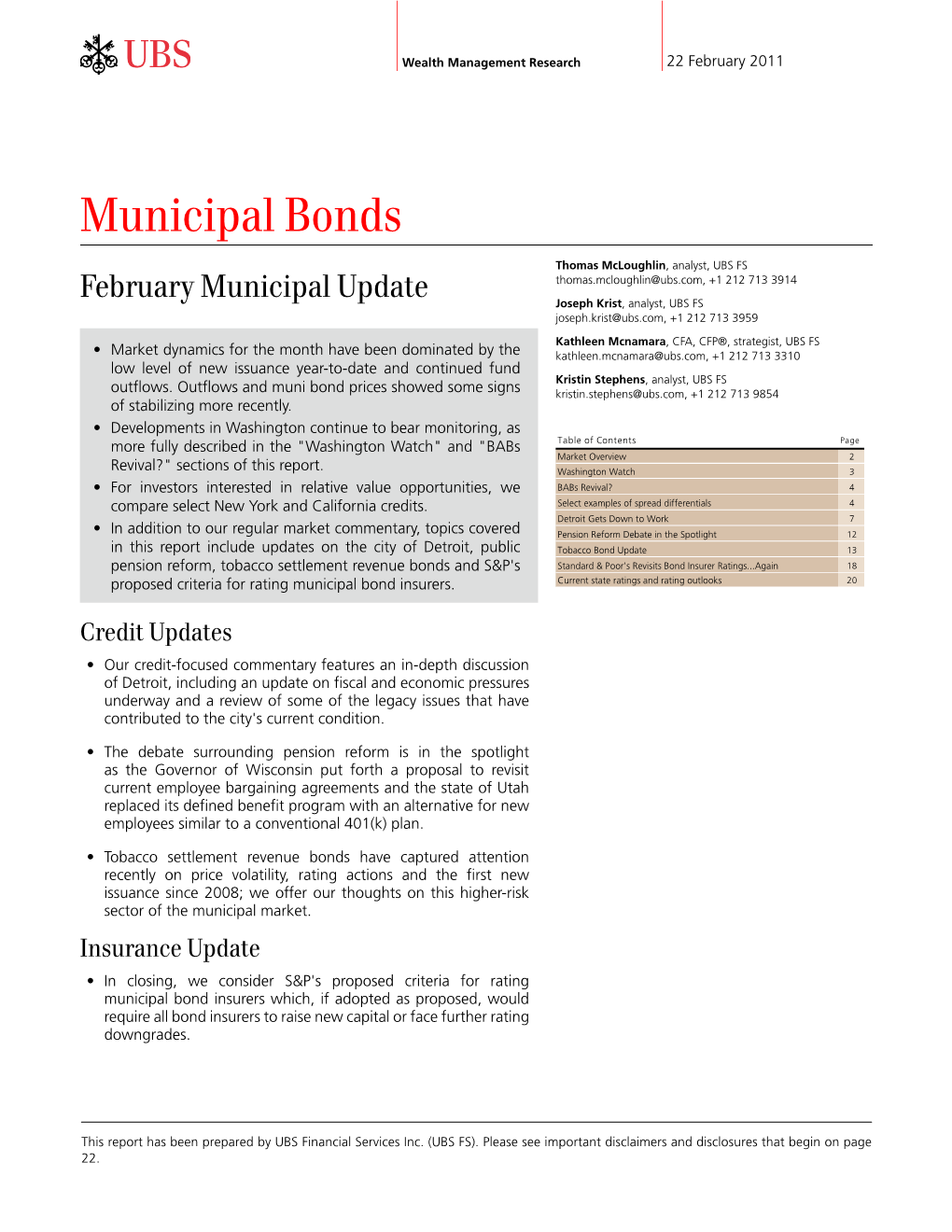 Municipal Bonds