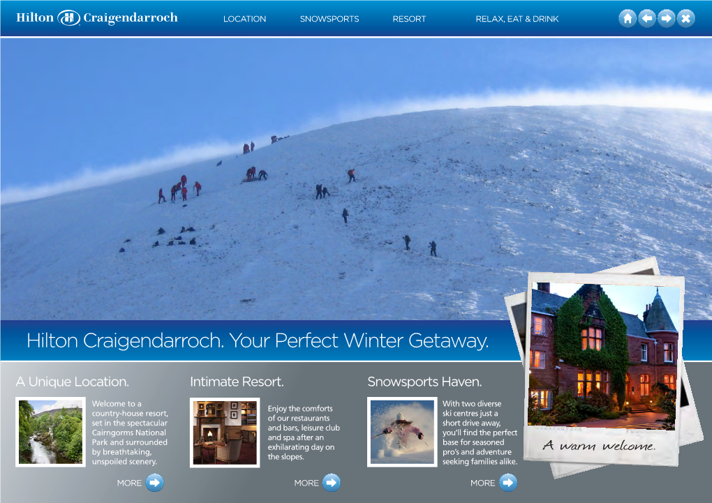 Hilton Craigendarroch. Your Perfect Winter Getaway