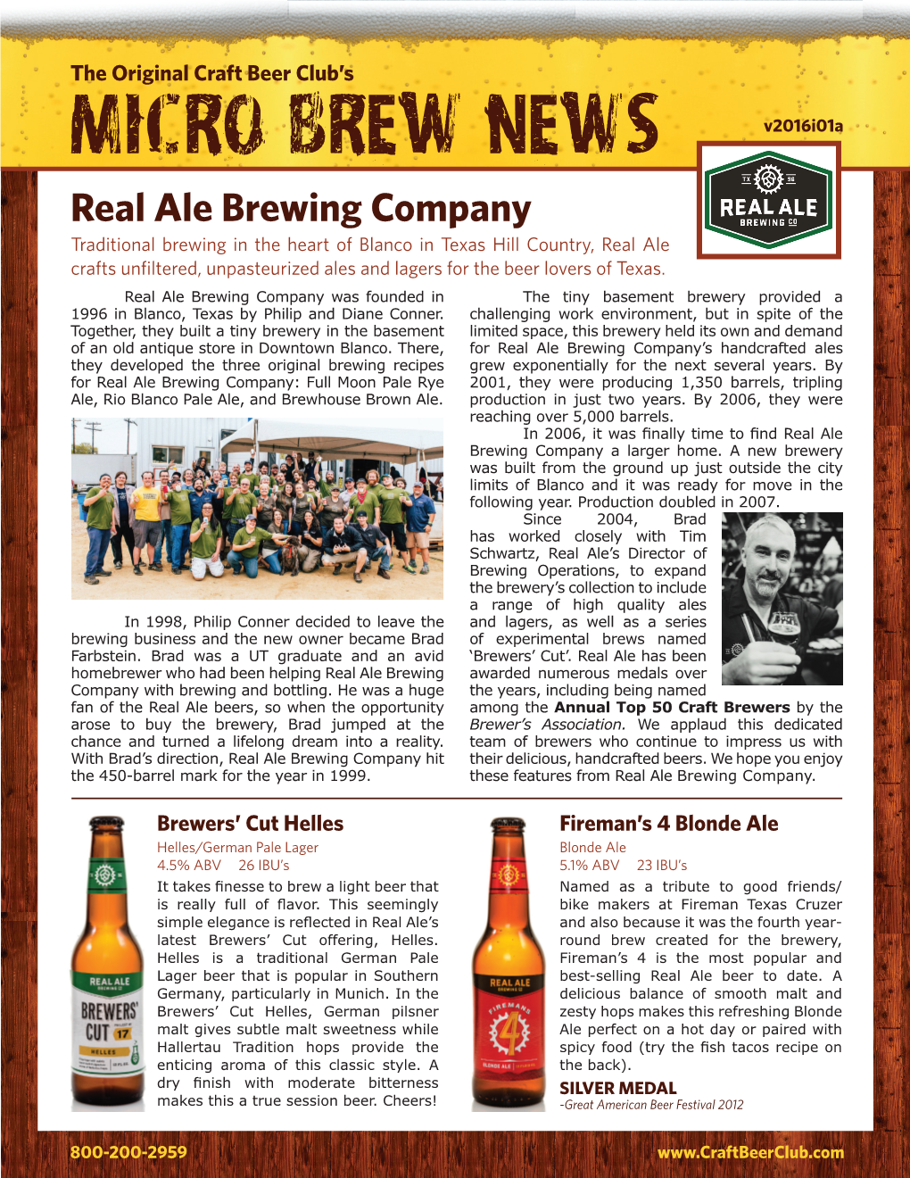 Real Ale Brewing Company