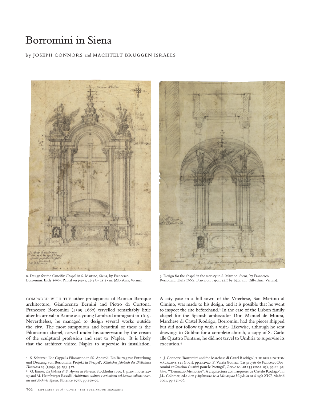 Borromini in Siena