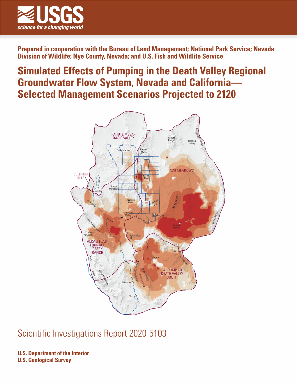 SIR 2020–5103: Simulated Effects of Pumping in the Death Valley
