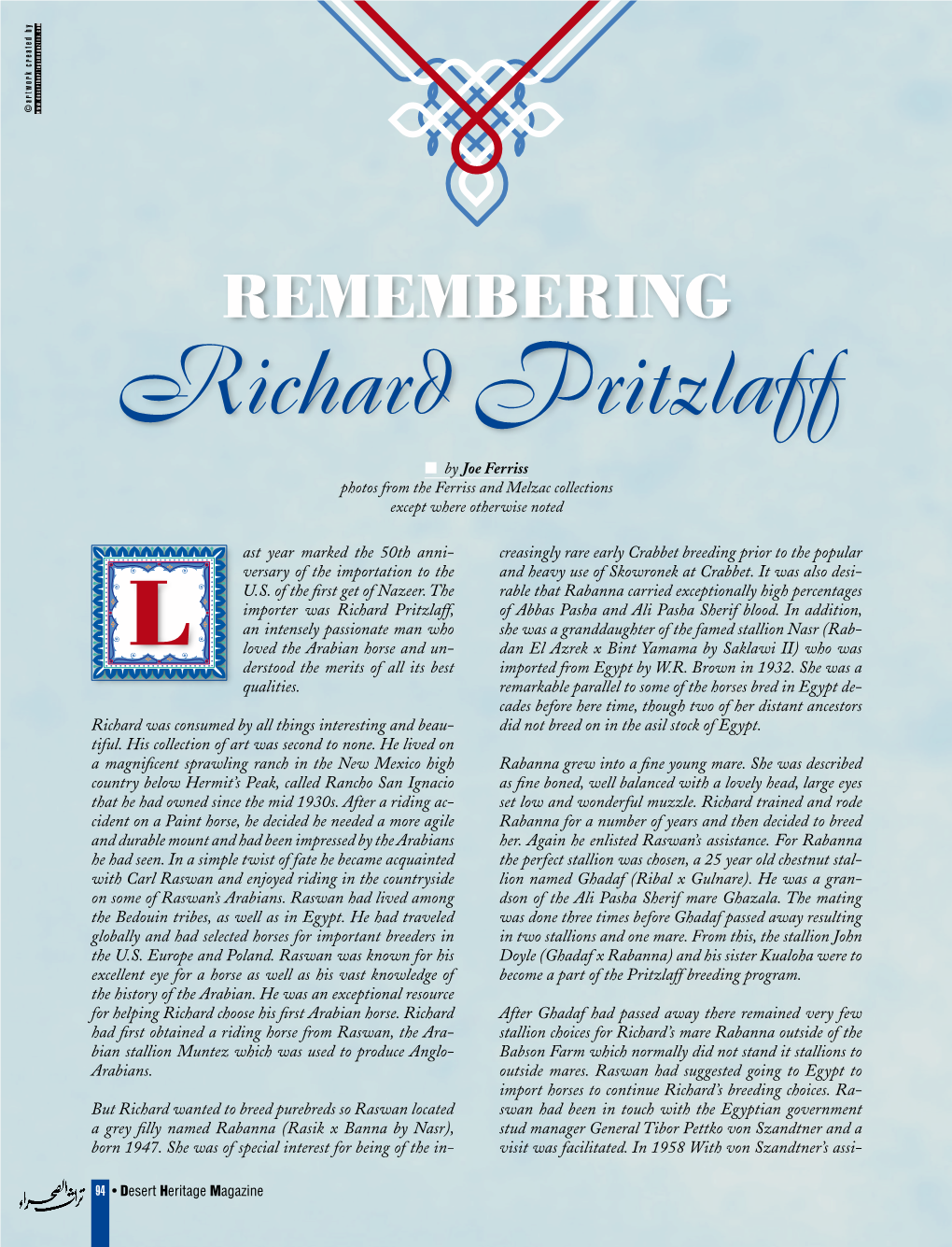 Richard Pritzlaff L