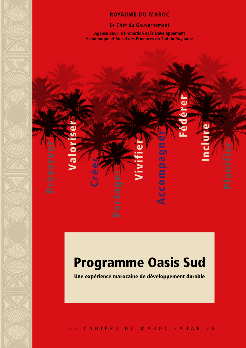 Programme Oasis Sud Une Expérience Marocaine De Développement Durable