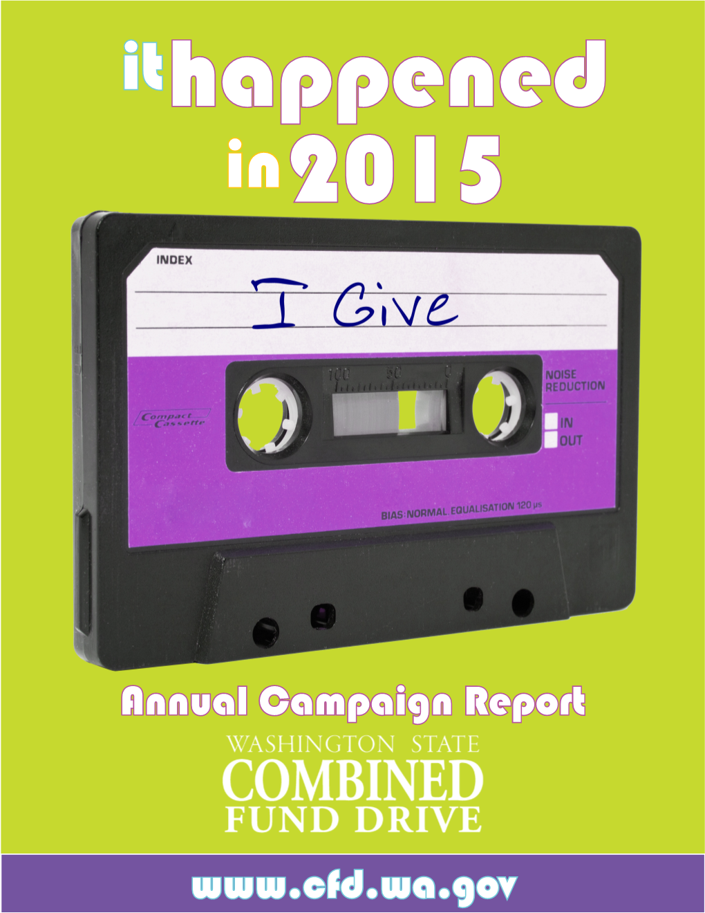 Annual Campaign Report