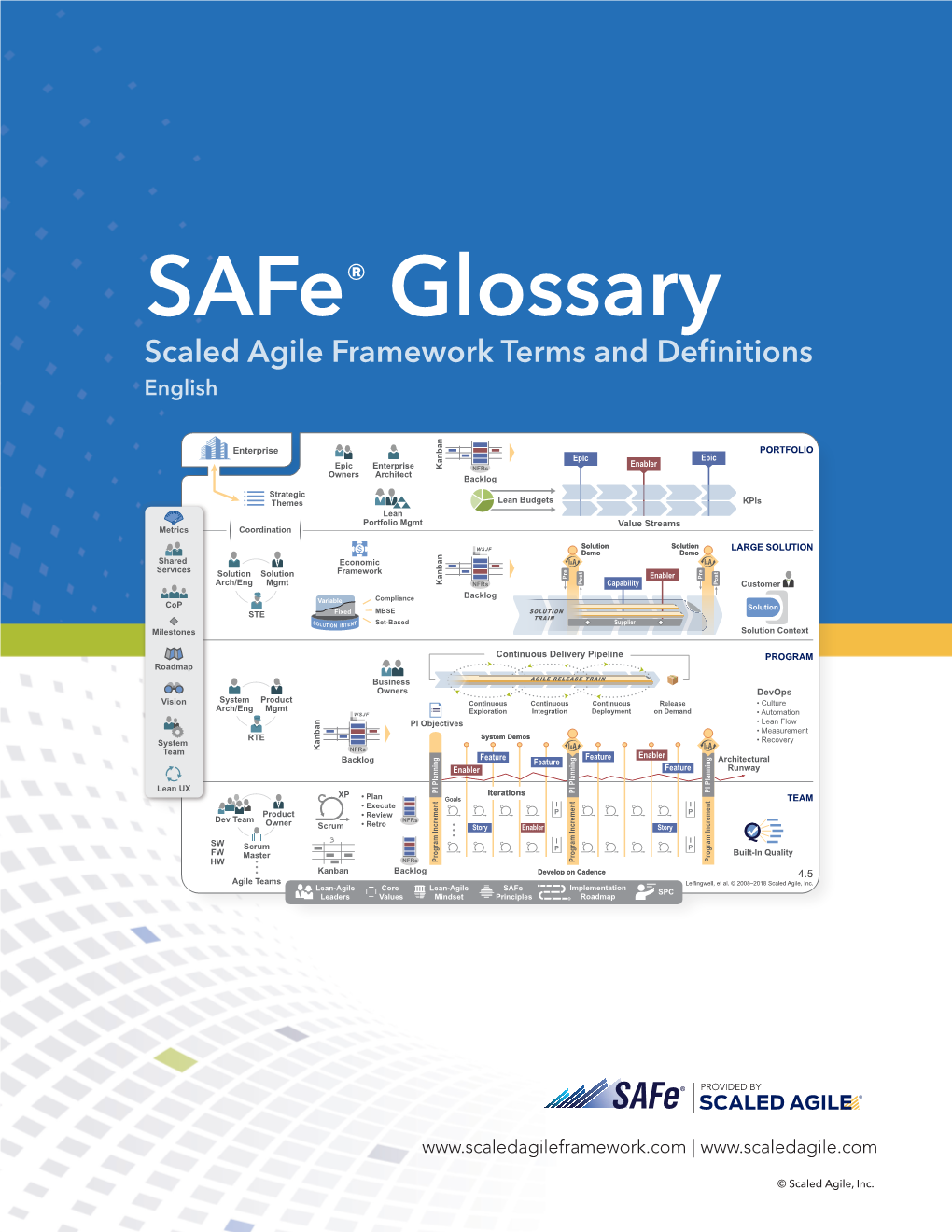 Glossary Scaled Agile Framework Terms and Definitions English