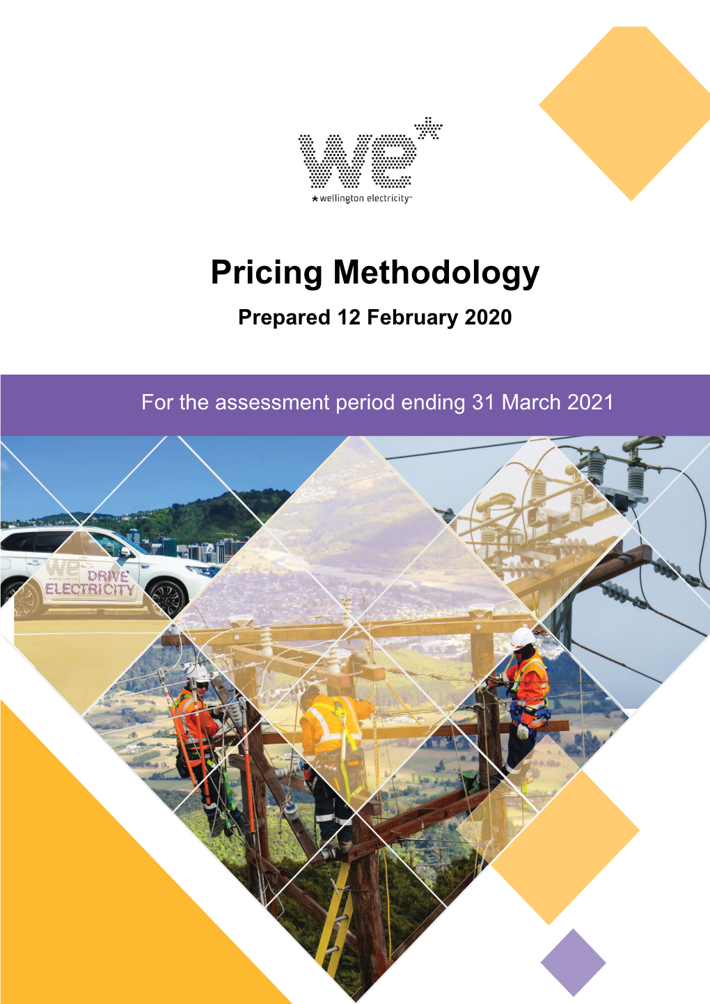 Pricing Methodology Prepared 12 February 2020