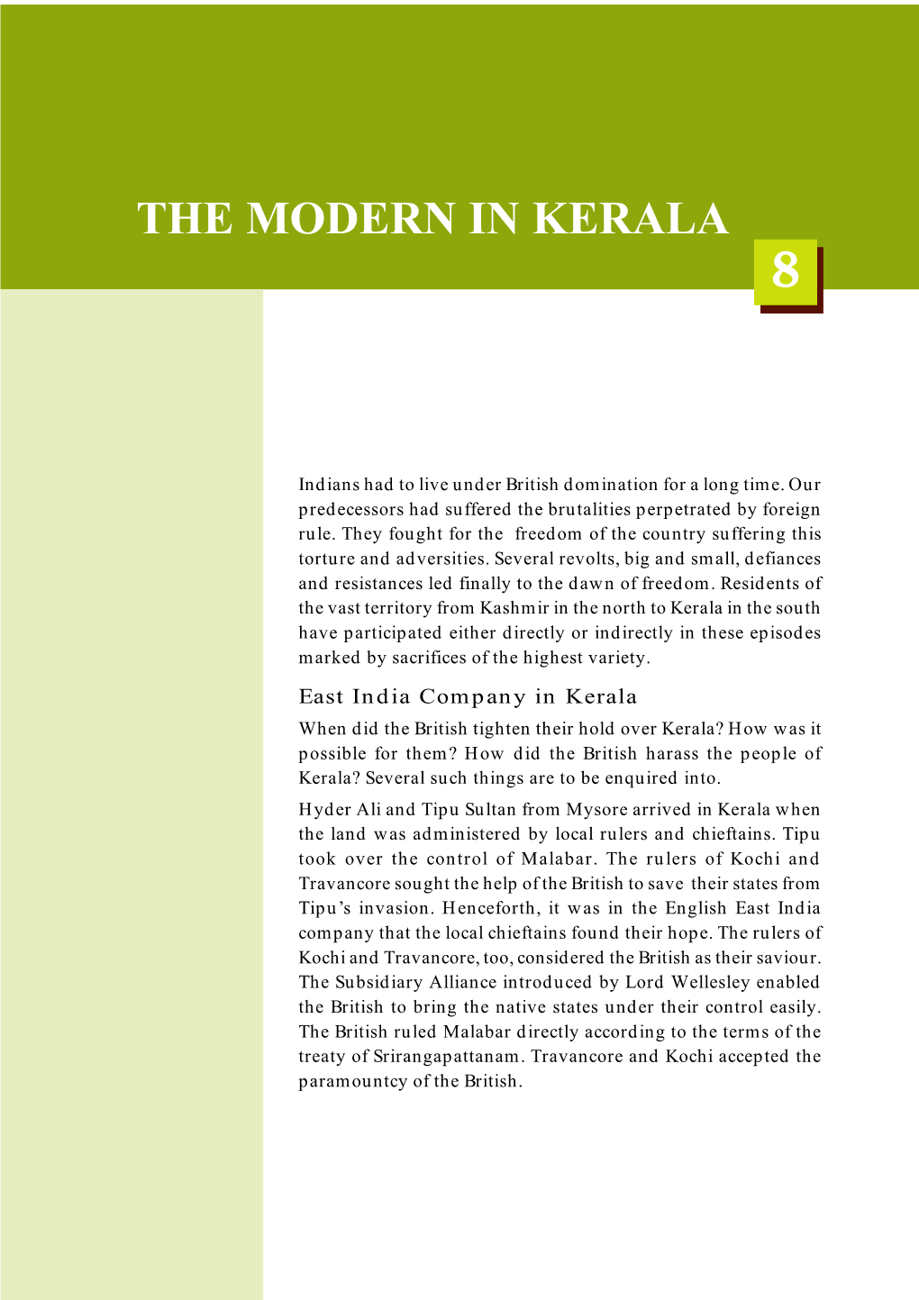 The Modern in Kerala