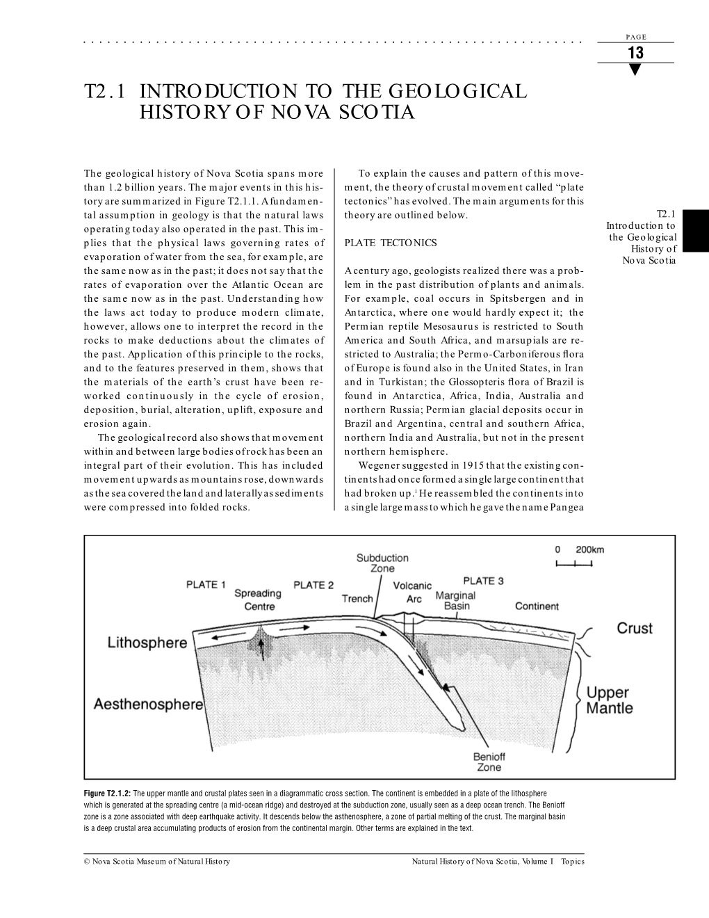 Introduction to the Geological History of Nova Scotia