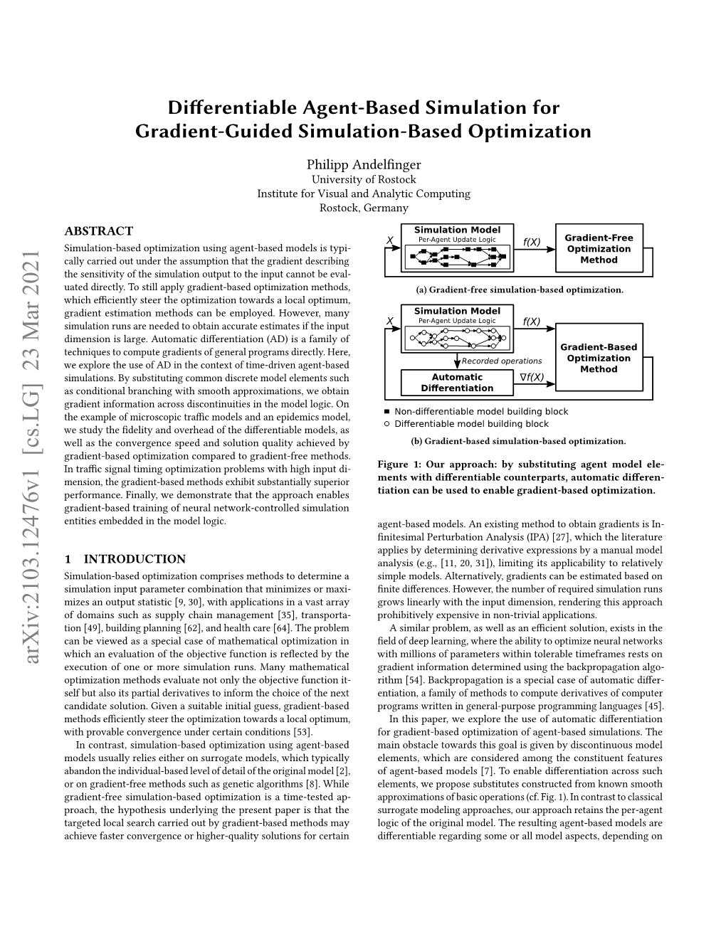 Differentiable Agent-Based Simulation Forgradient-Guided Simulation