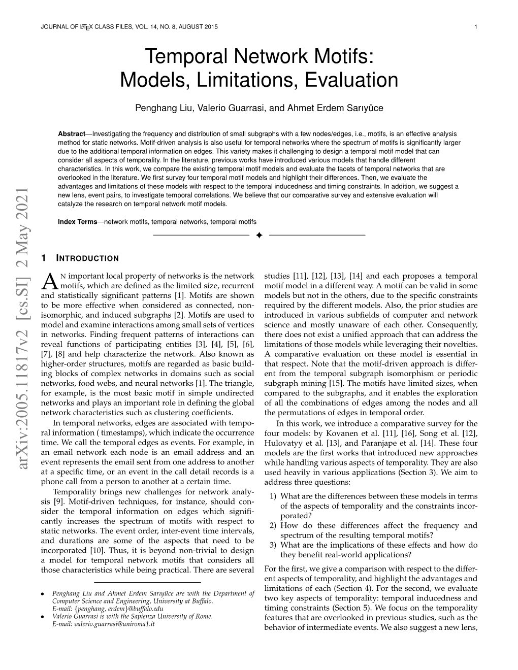 Temporal Network Motifs: Models, Limitations, Evaluation