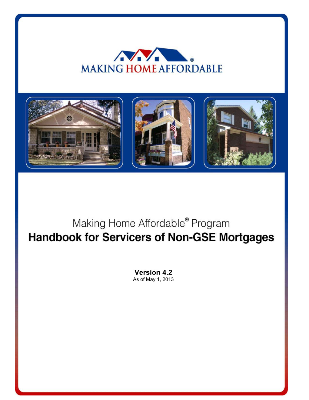 Making Home Affordable Handbook V4.2