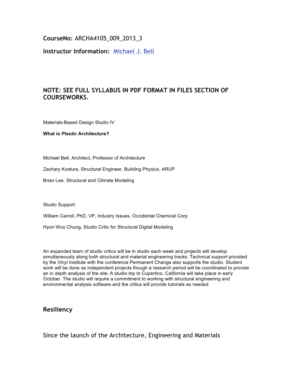 New Spatial, Structural and Thermal Design in Concrete