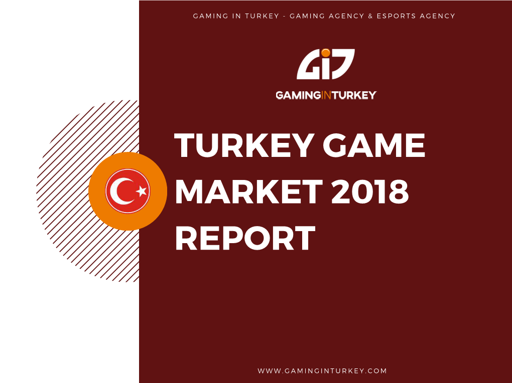 Turkey Game Market 2018 Report