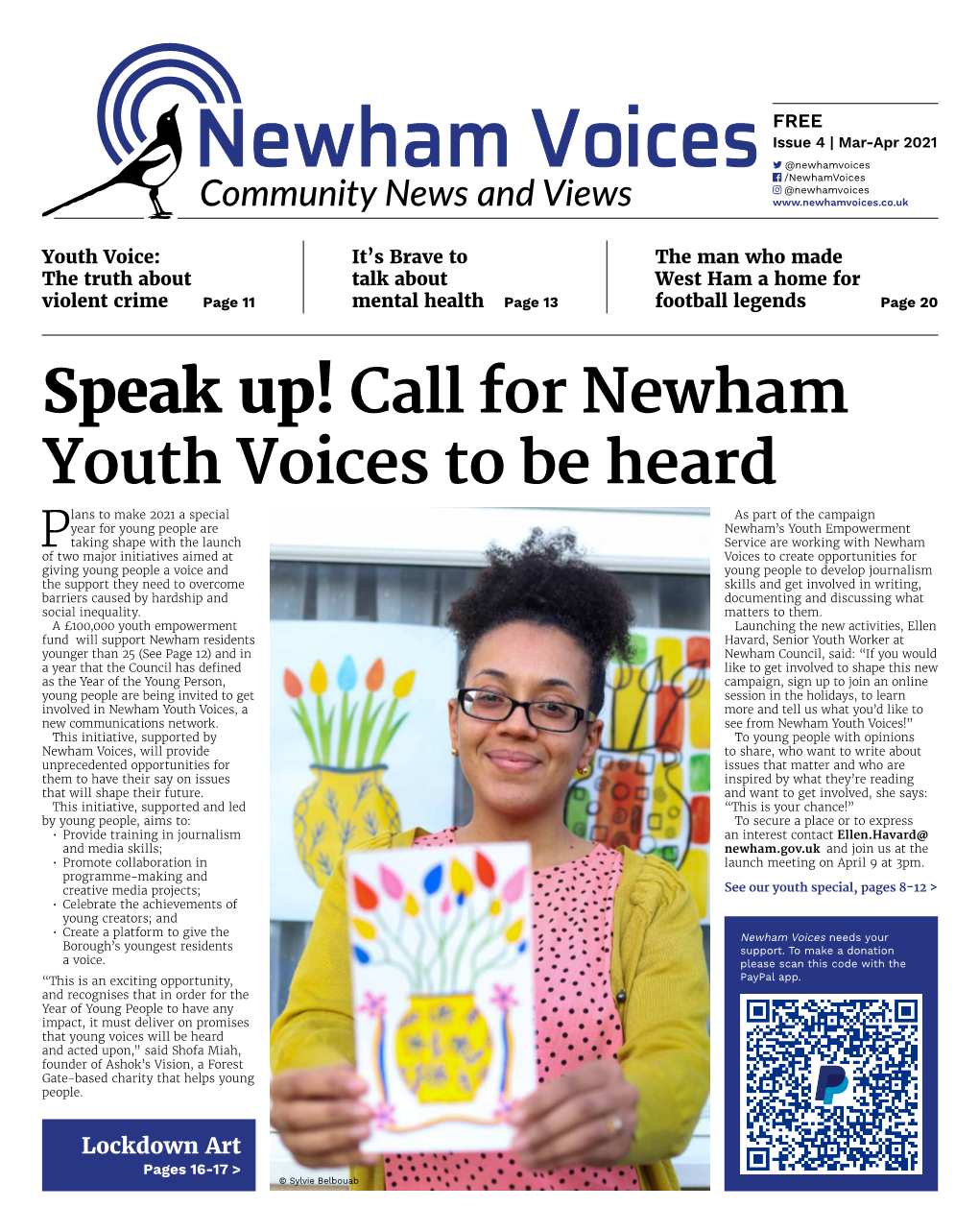 Speak Up! Call for Newham Youth Voices to Be Heard