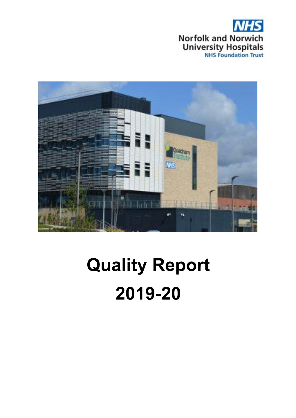 Quality Report 2019-20