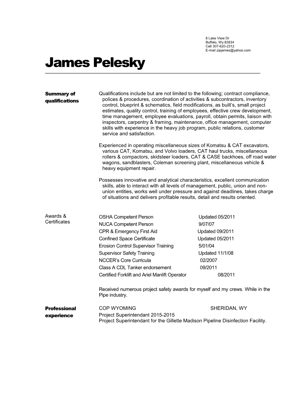 James Pelesky