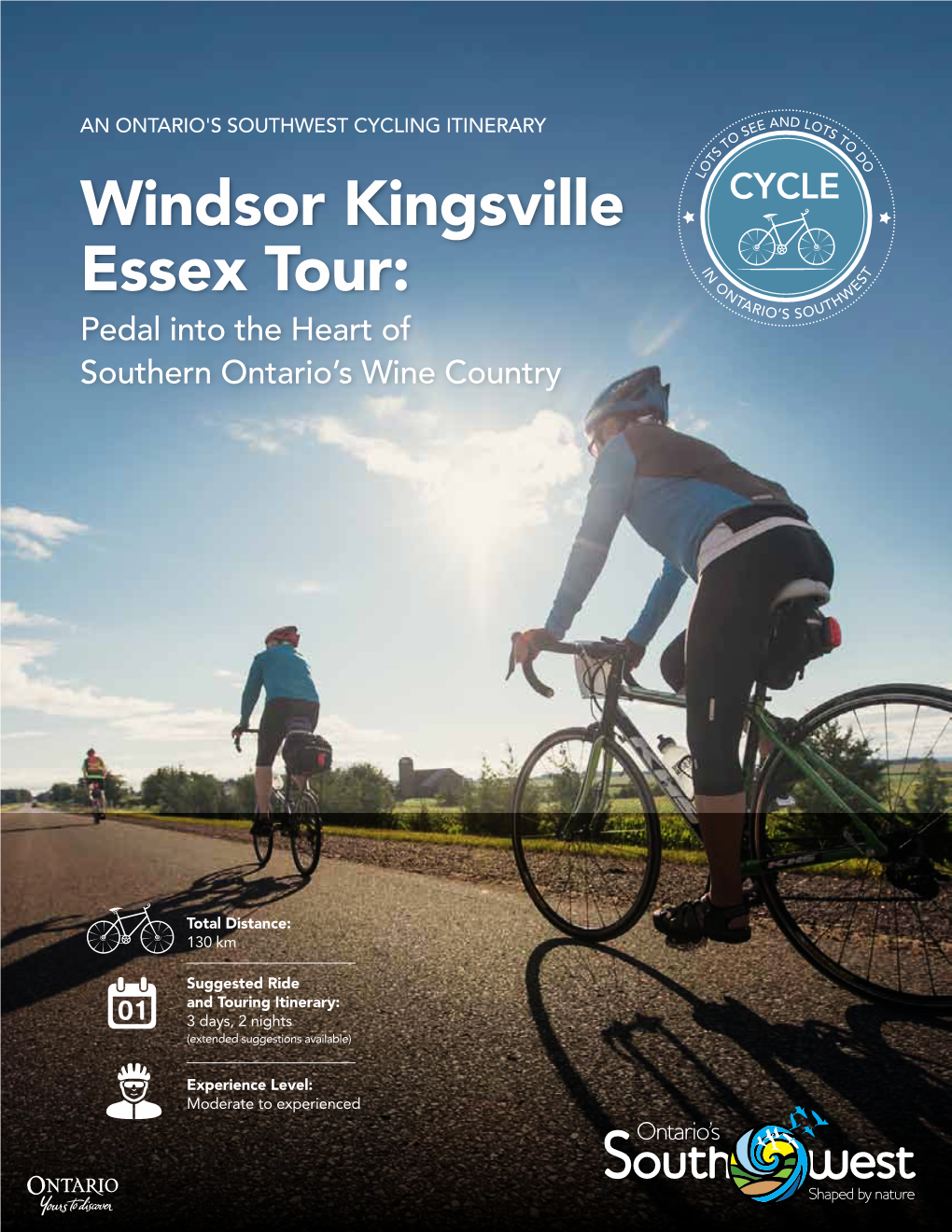 Windsor Kingsville Essex Tour: Pedal Into the Heart of Southern Ontario’S Wine Country
