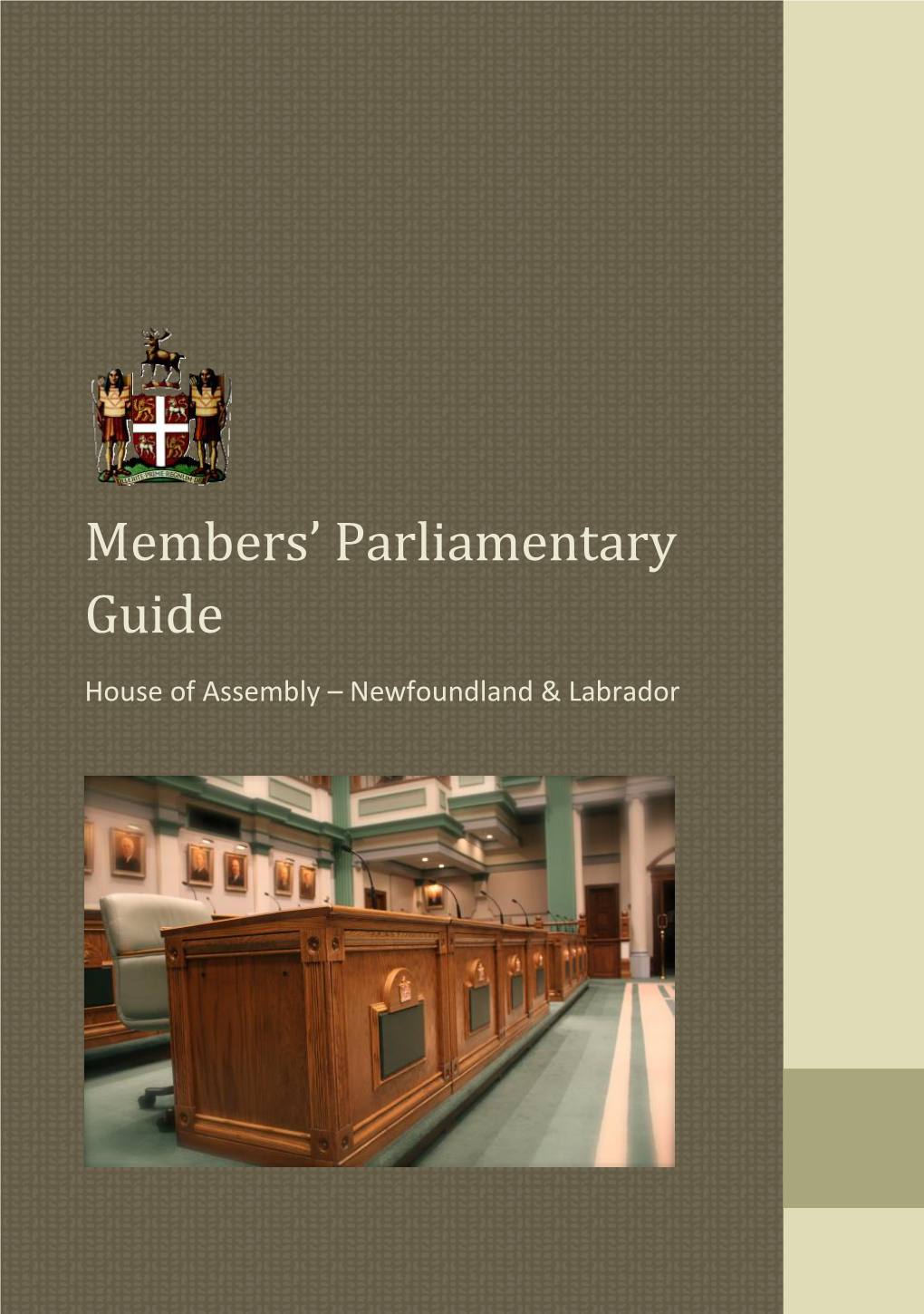 Members' Parliamentary Guide