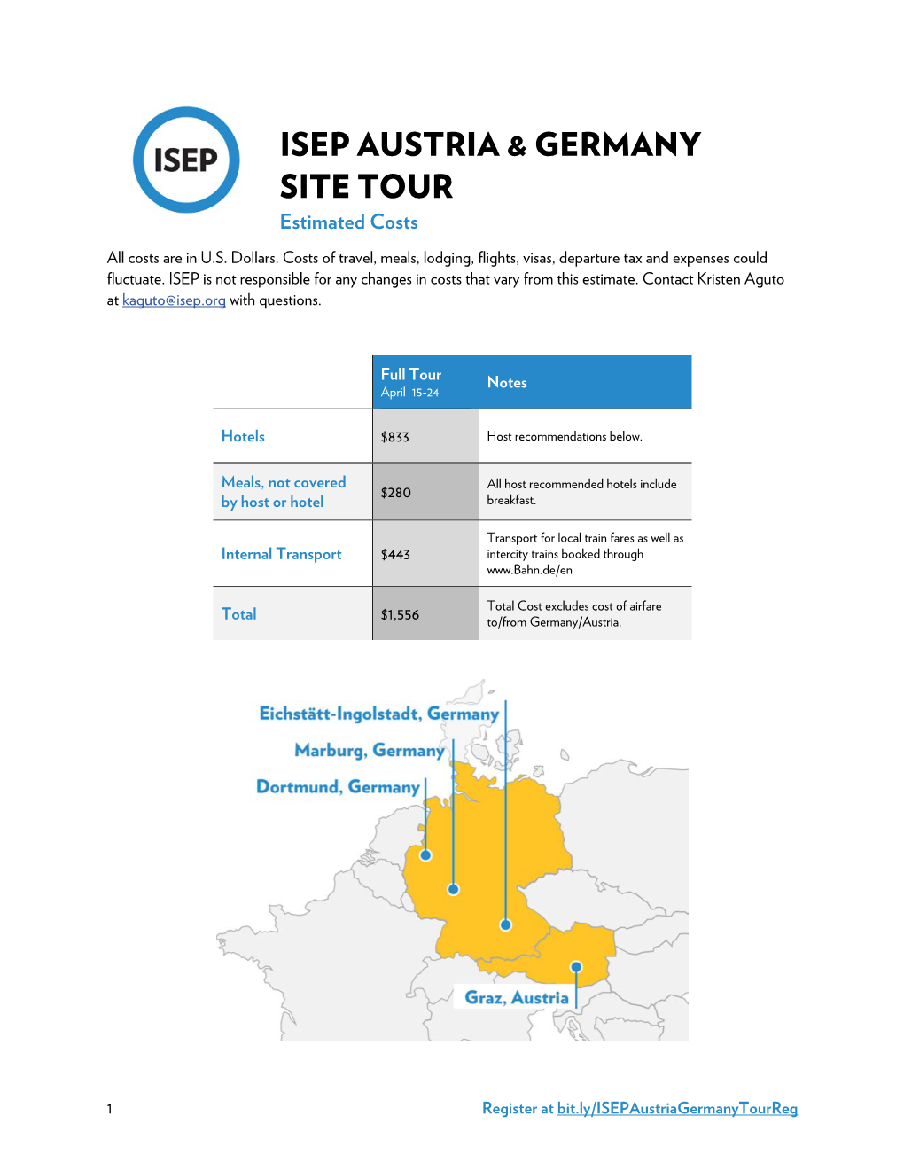 Isep Austria & Germany Site Tour