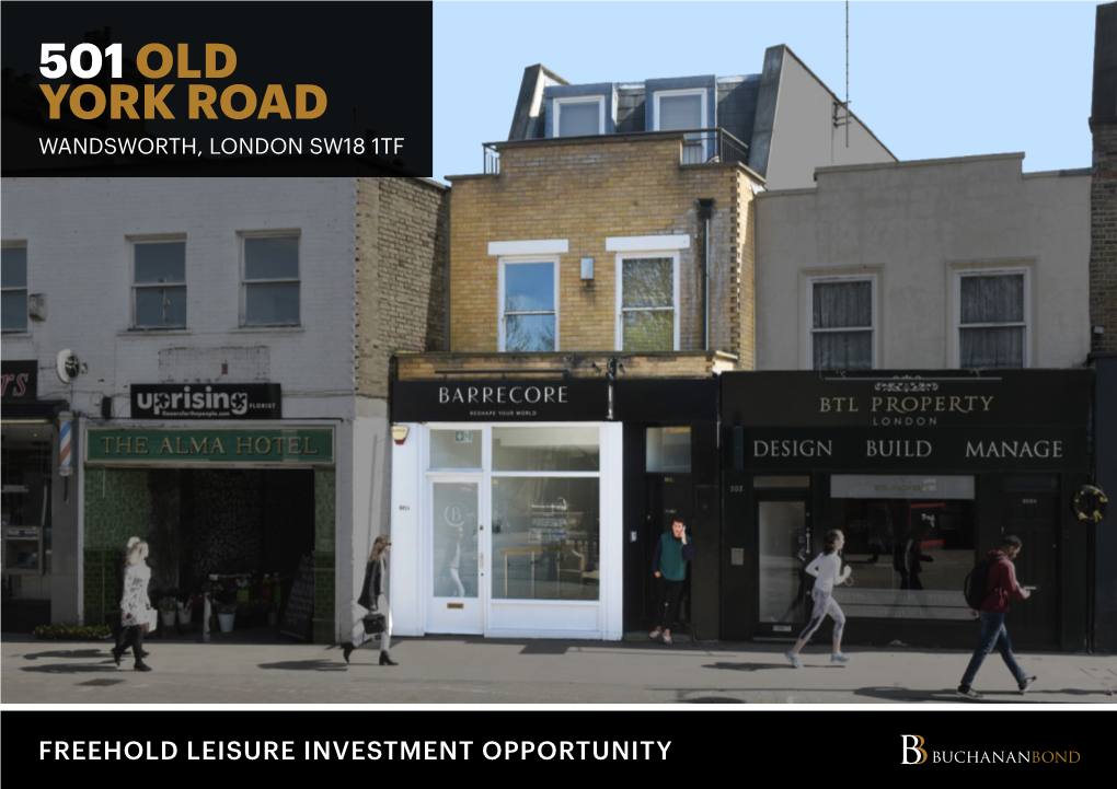 501 Old York Road Wandsworth, London Sw18 1Tf