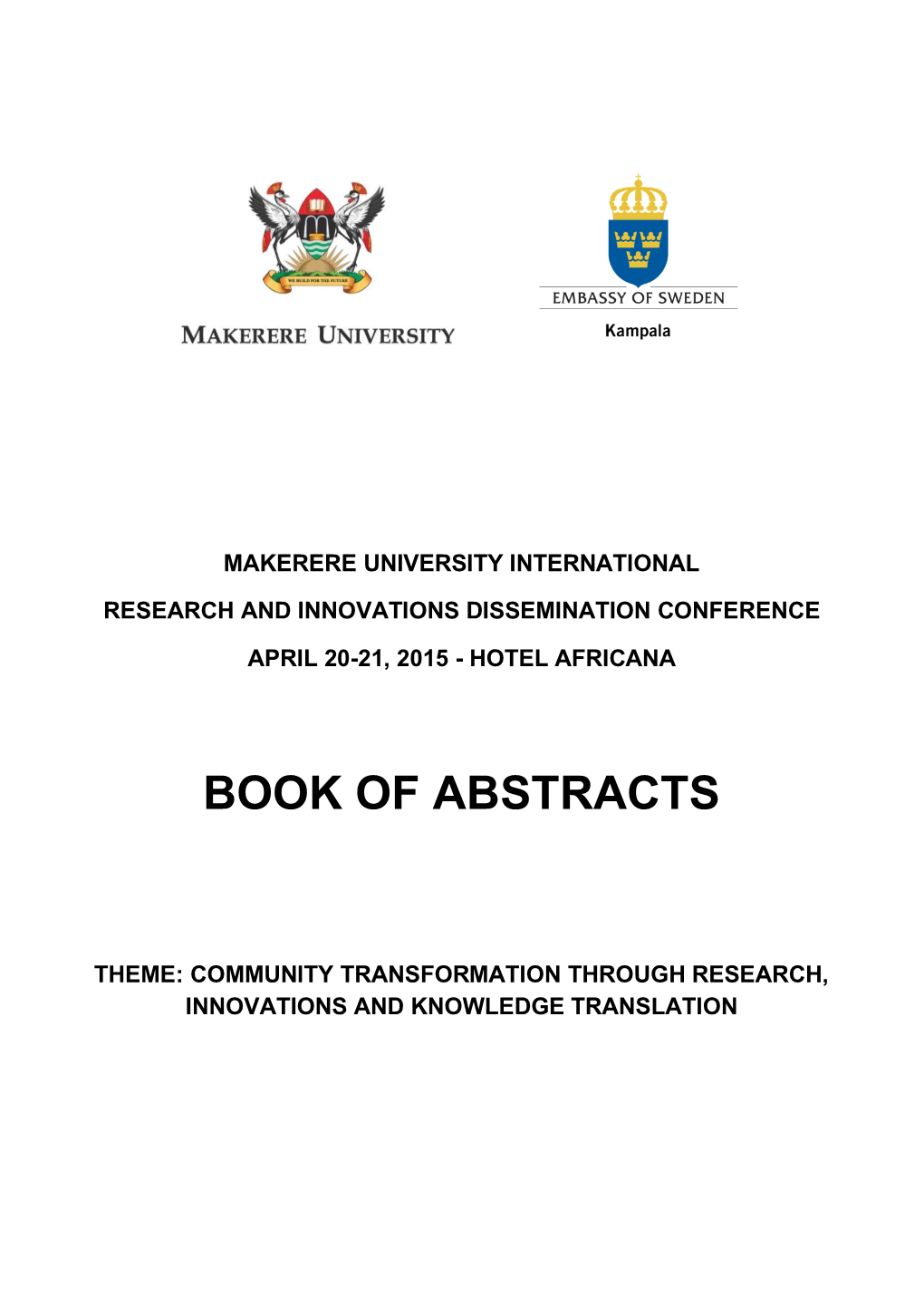 International Research and Innovations Dissemination