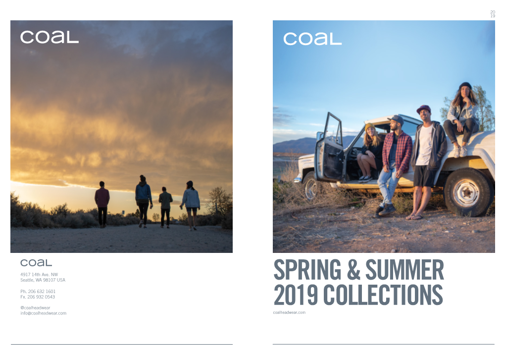 Spring & Summer 2019 Collections