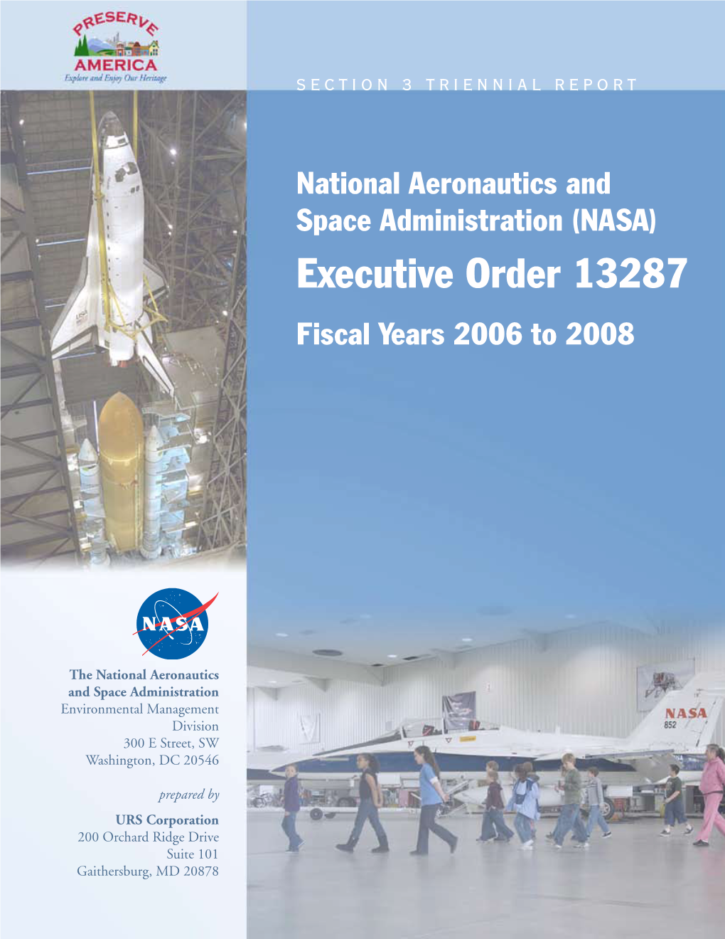 NASA EO 13287 Final Draft 11-19-08