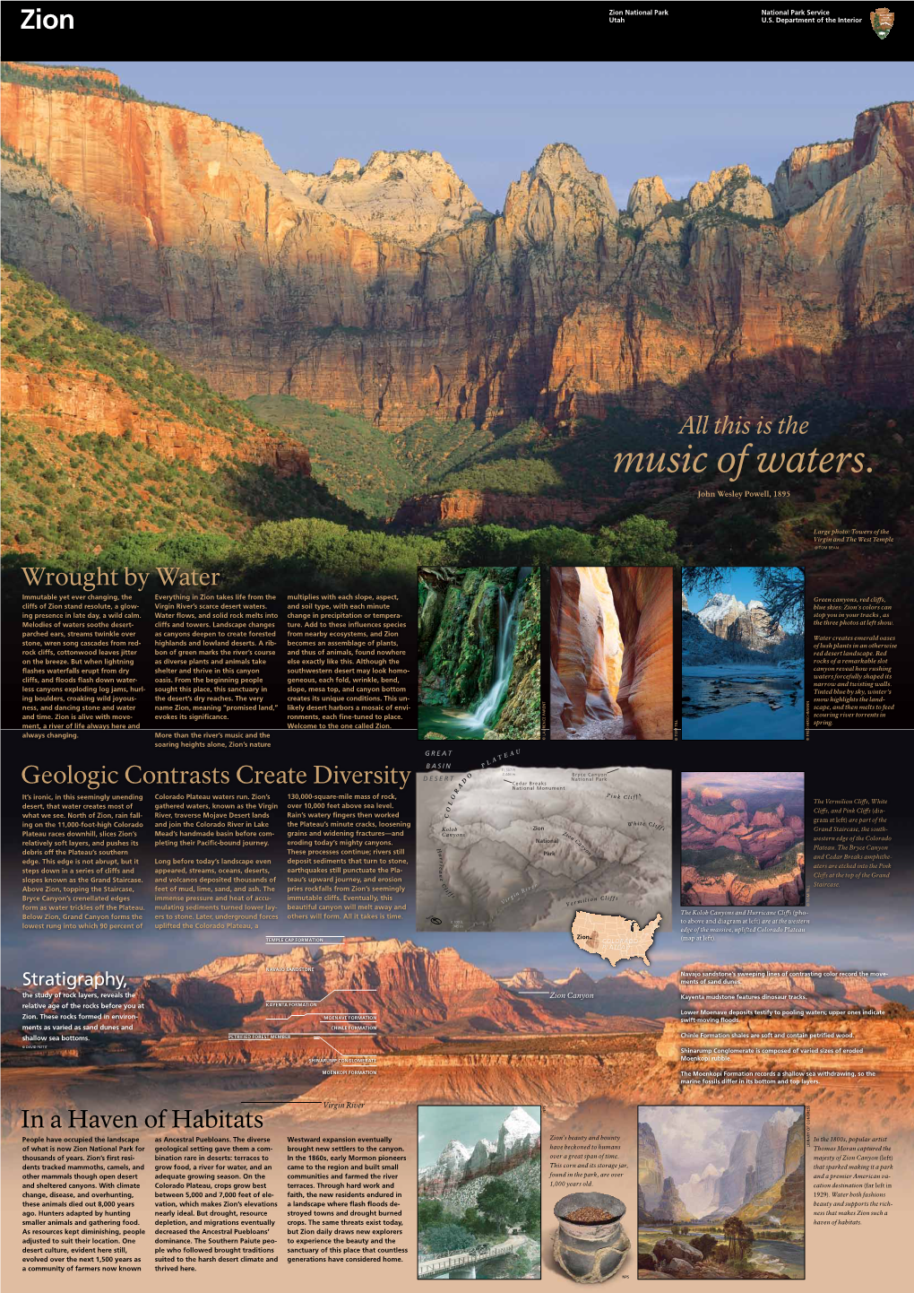 View Zion Park Map Here