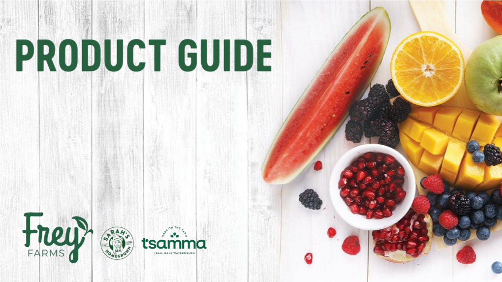 Our Produce Guide