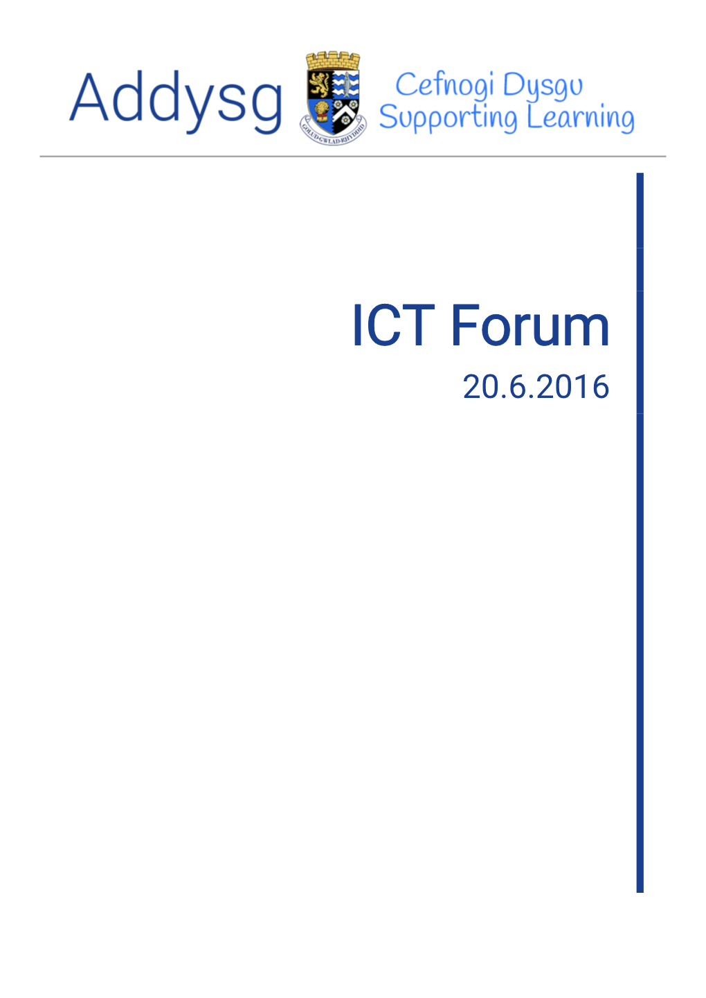 ICT Forum 20.6.2016