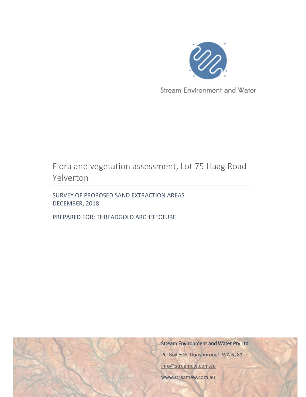 Supporting Inform~Lora and Vegetation Assessment.PDF