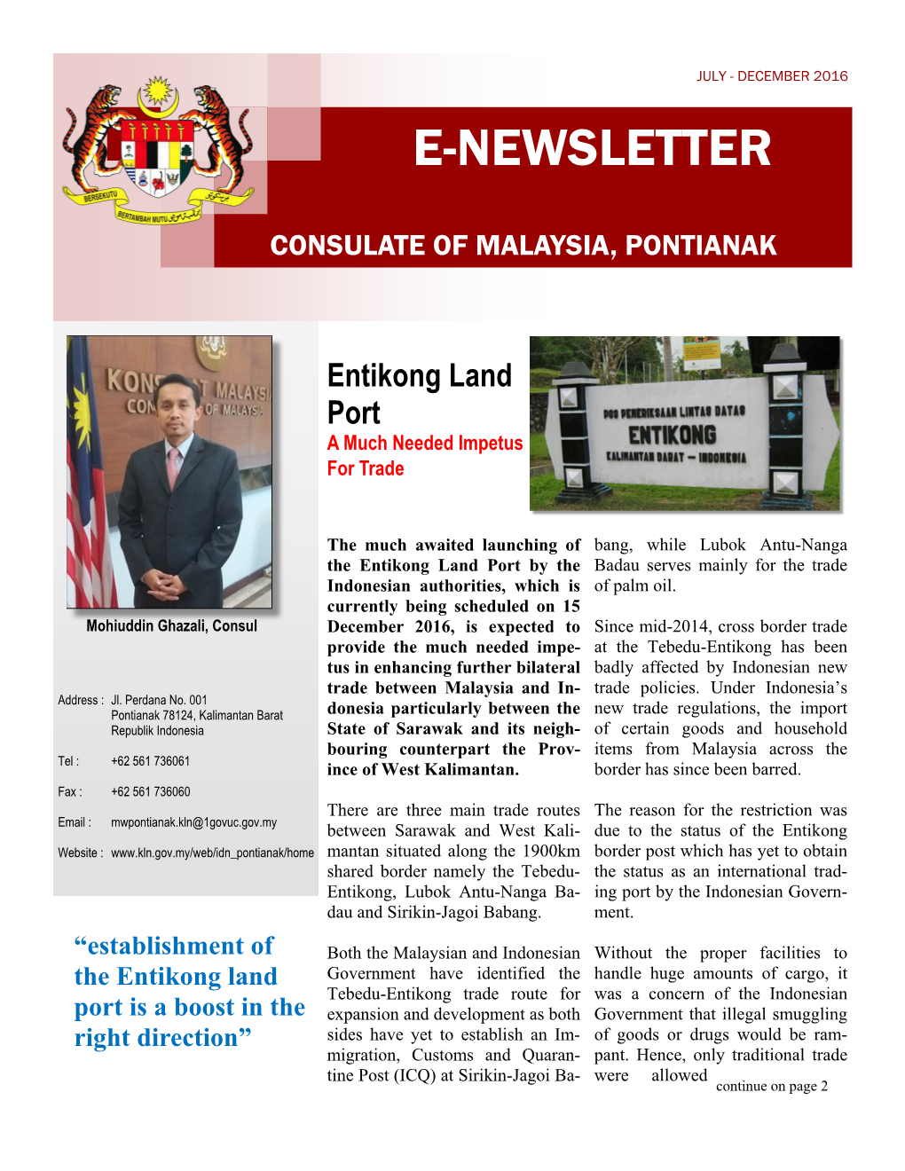 E-Newsletter