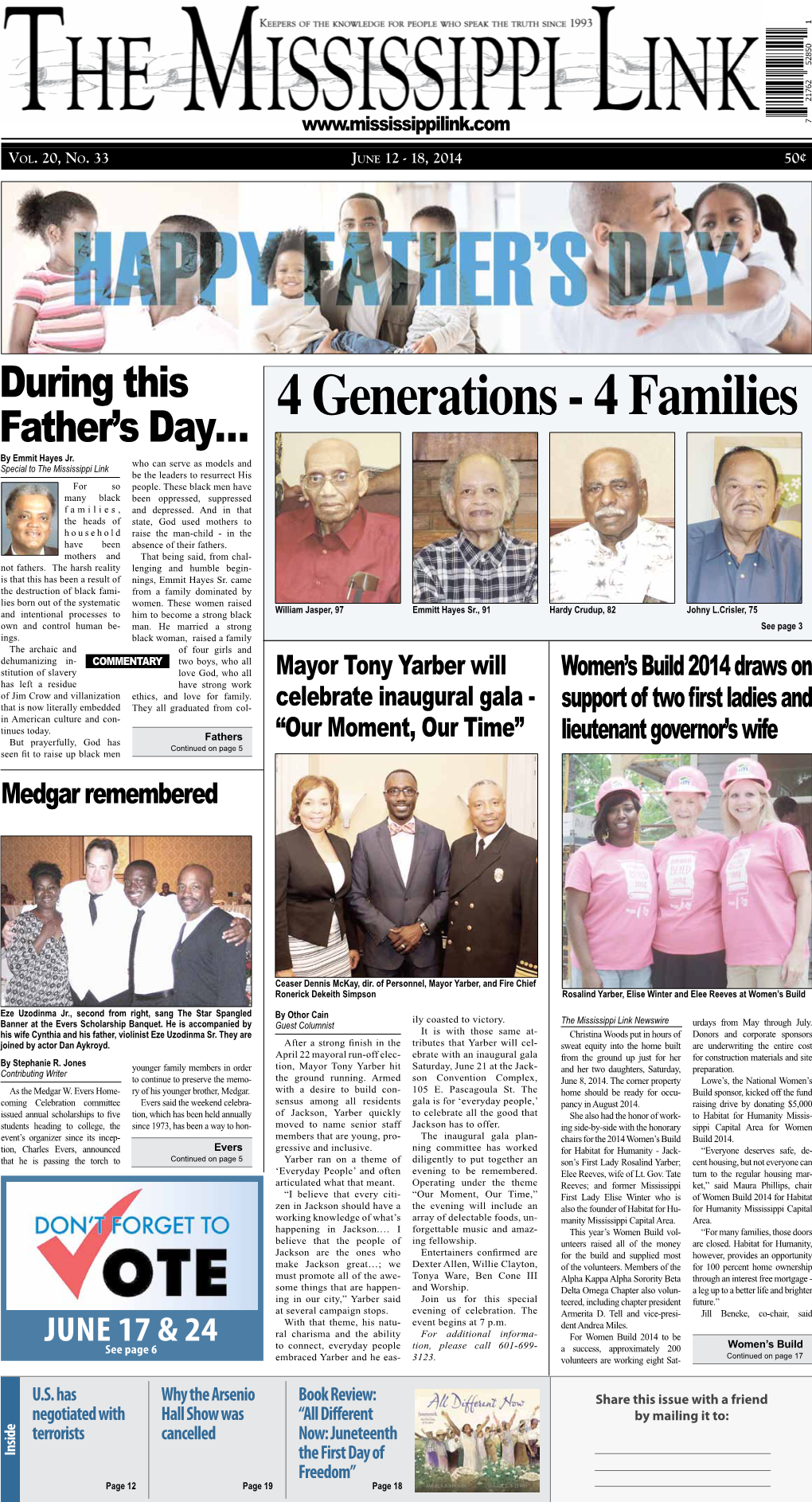 4 Generations - 4 Families by Emmit Hayes Jr