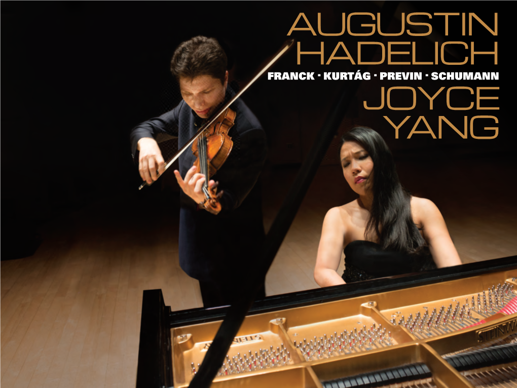 Augustin Hadelich Joyce Yang