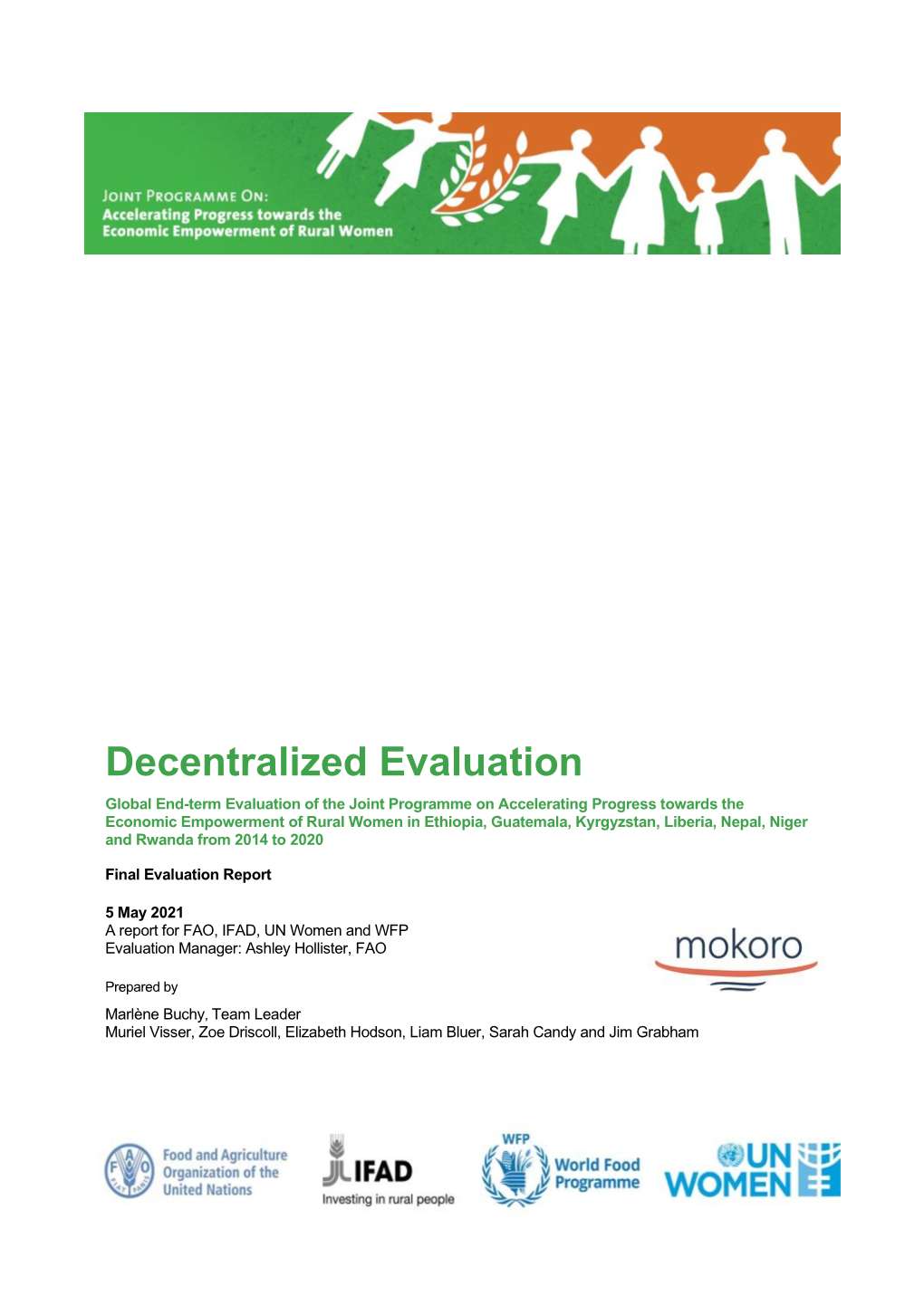 Evaluation Report