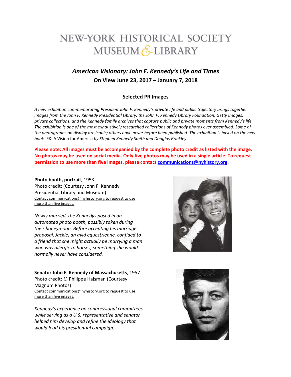 American Visionary: John F. Kennedy's Life and Times