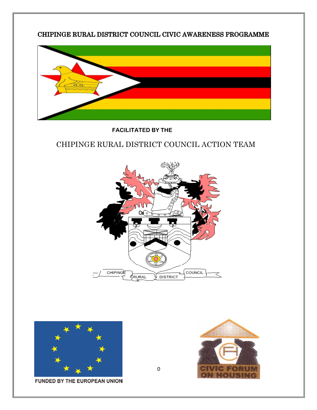 Chipinge Rural District Council Action Team