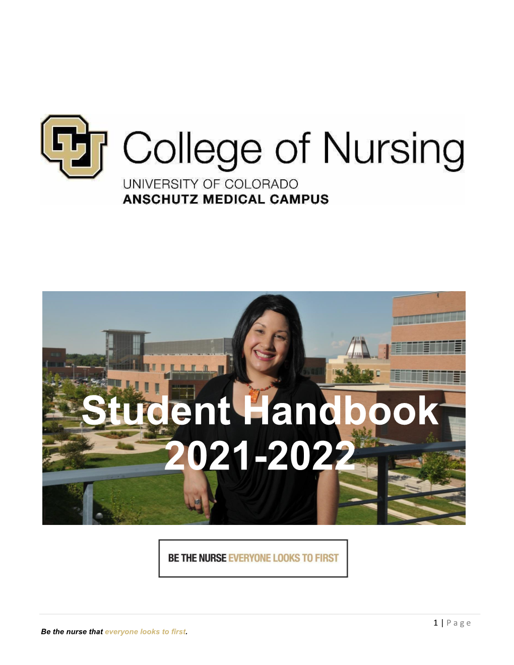 Student Handbook 2021-2022