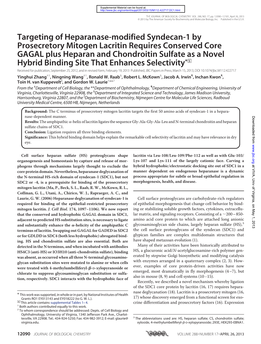 Targeting of Heparanase-Modified Syndecan-1 by Prosecretory